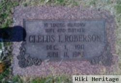 Clelus I. Roberson