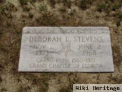 Deborah L Stevens
