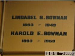Harold E Bowman