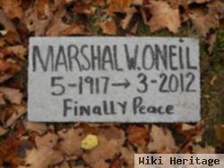 Marshal W O'neil