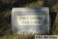 Sybil W Dozier