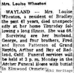 Louise Patterson Wheaton