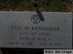 Toy M. Kennimer