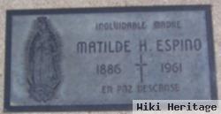 Matilde H. Espino