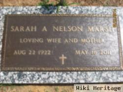 Sarah A. Nelson Marsh