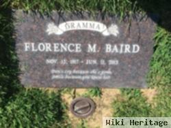 Florence M Baird