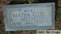 Bertha Cope Myers