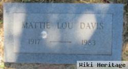 Mattie Lou Williamson Davis