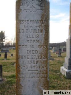 Jesse Franklin Ellis