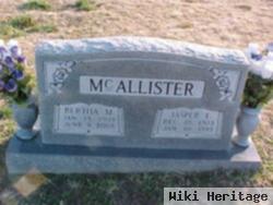 Bertha M. Mcallister