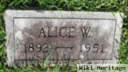 Alice Wilcox Hendrickson