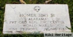 Homer Sims, Sr