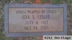 Ida S Leslie