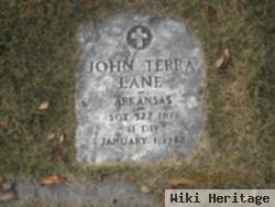 Sgt John Terra Lane