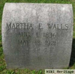 Martha E Walls