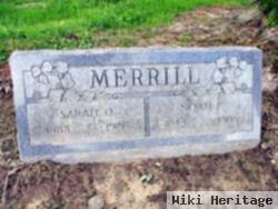 Sarah O Olney Merrill