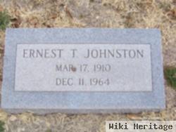 Ernest Thurman Johnston