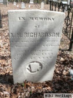 Alfred H Richardson