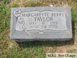 Margarette Elizabeth Berry Taylor