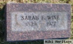 Sarah E Wise