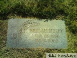 Beulah May Miller Ridley