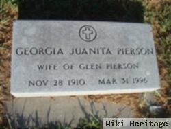 Georgia Juanita Sneller Pierson