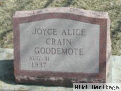 Joyce Alice Crain Goodemote