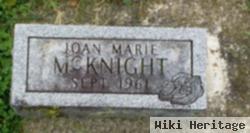 Joan Marie Mcknight