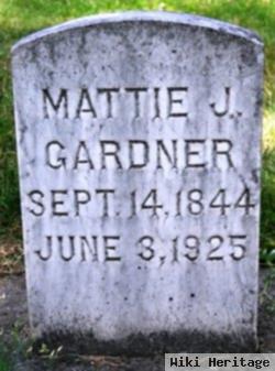 Mattie J. Shaver Gardner