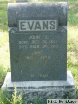 John X. Evans