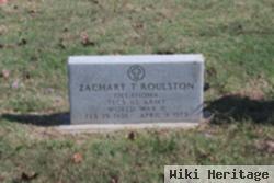 Zachry Taylor Roulston