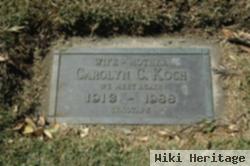 Carolyn C Cazel Koch