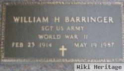 William H Barringer