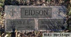 Minnie M Eidson