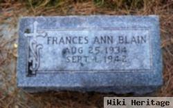 Frances Ann Blain