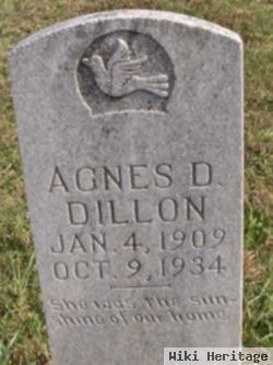 Agnes D Dillon