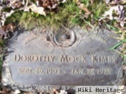 Dorothy Mock Kimes