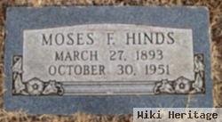 Moses F Hinds