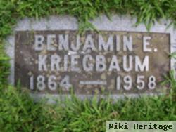 Benjamin E. Kriegbaum