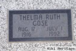 Thelma Ruth Gose