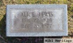 Alice Morgan Lewis