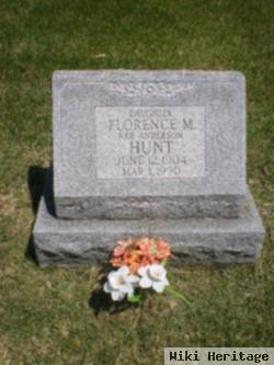 Florence M. Anderson Hunt