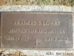 Frances Shaver Lowry