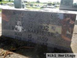 William H Harris, Sr