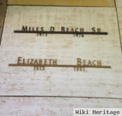 Miles D. Beach, Sr