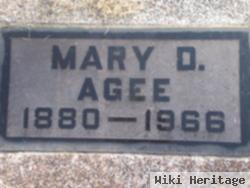 Mary D Agee