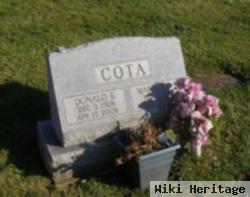 Donald E. Cota