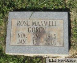 Rose Maxwell Gordy