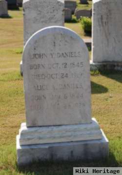 John Y Daniels