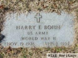 Harry E Bohn